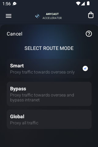 anycast加速器id账号android下载效果预览图